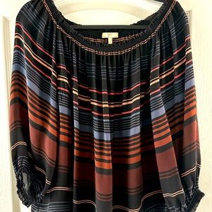 Joie beautiful silk black blouse